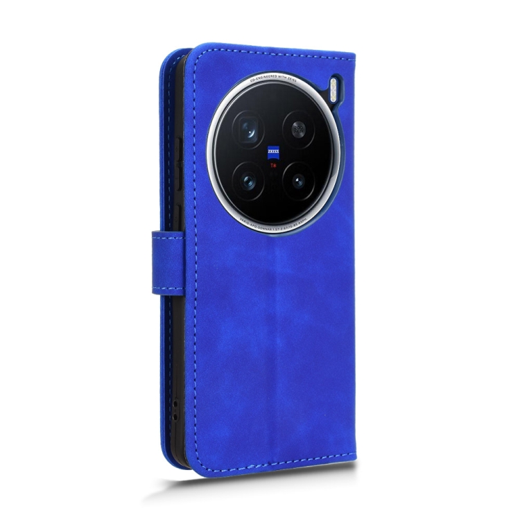 Peněženkové pouzdro Solid modré – Vivo X200 Pro | Levné Kryty | Levné Kryty | Levné Kryty