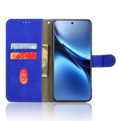 Peněženkové pouzdro Solid modré – Vivo X200 Pro | Levné Kryty | Levné Kryty | Levné Kryty