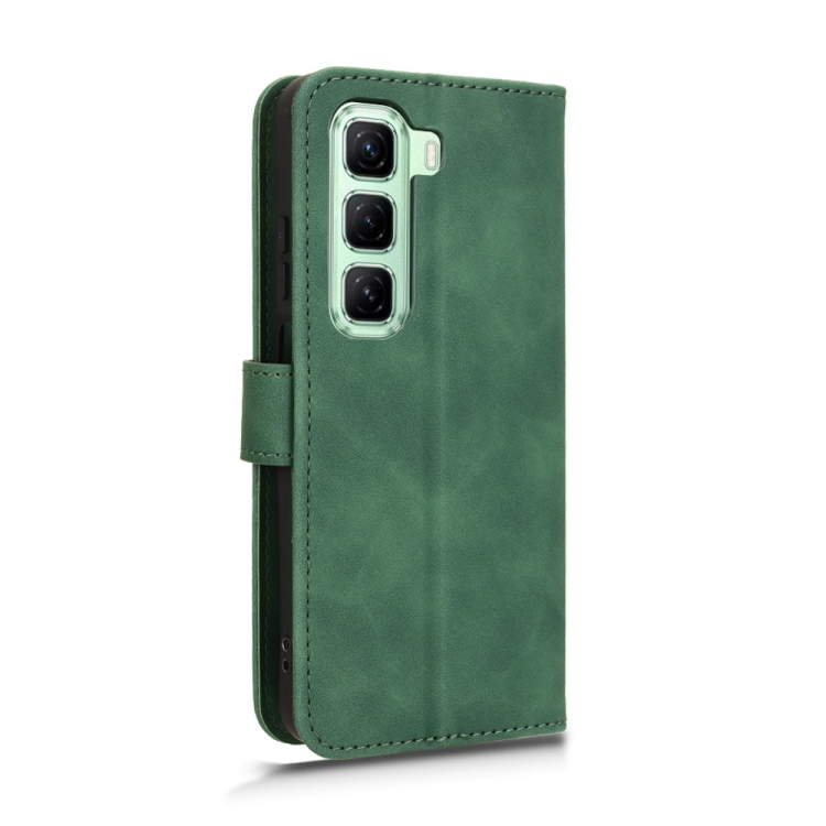 Peněženkové pouzdro Solid zelené – Infinix Hot 50 5G | Levné Kryty | Levné Kryty | Levné Kryty