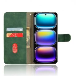 Peněženkové pouzdro Solid zelené – Infinix Hot 50i / Smart 9 / Smart 9 HD | Levné Kryty | Levné Kryty | Levné Kryty
