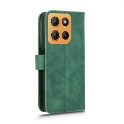Peněženkové pouzdro Solid zelené – Motorola Moto G15 / G15 Power | Levné Kryty | Levné Kryty | Levné Kryty