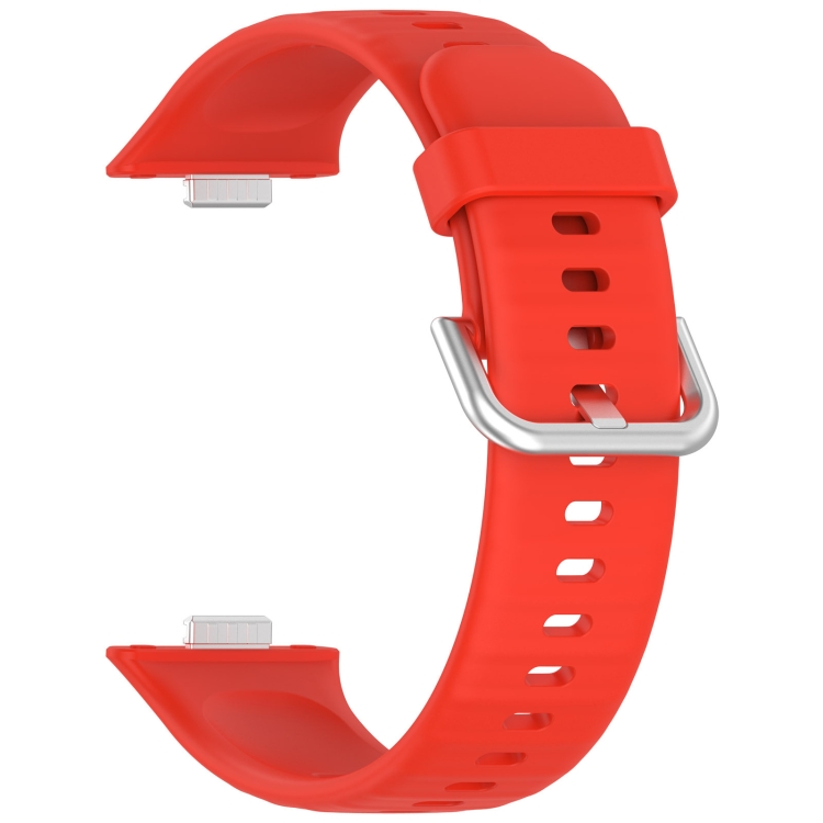 Řemínek Solid Wristband červený pro Huawei Watch Fit 3 / Fit 4 / Fit 4 Pro | Levné Kryty | Levné Kryty | Levné Kryty