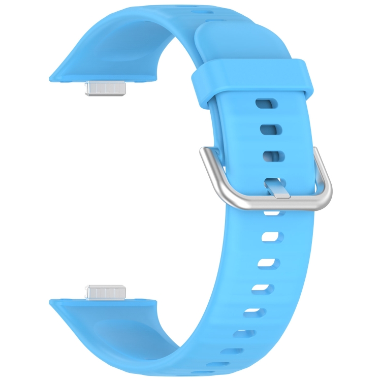 Řemínek Solid Wristband modrý pro Huawei Watch Fit 3 / Fit 4 / Fit 4 Pro | Levné Kryty | Levné Kryty | Levné Kryty