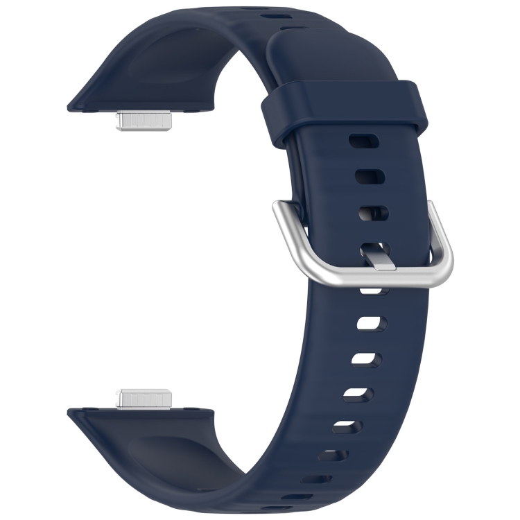 Řemínek Solid Wristband tmavomodrý pro Huawei Watch Fit 3 / Fit 4 / Fit 4 Pro | Levné Kryty | Levné Kryty | Levné Kryty