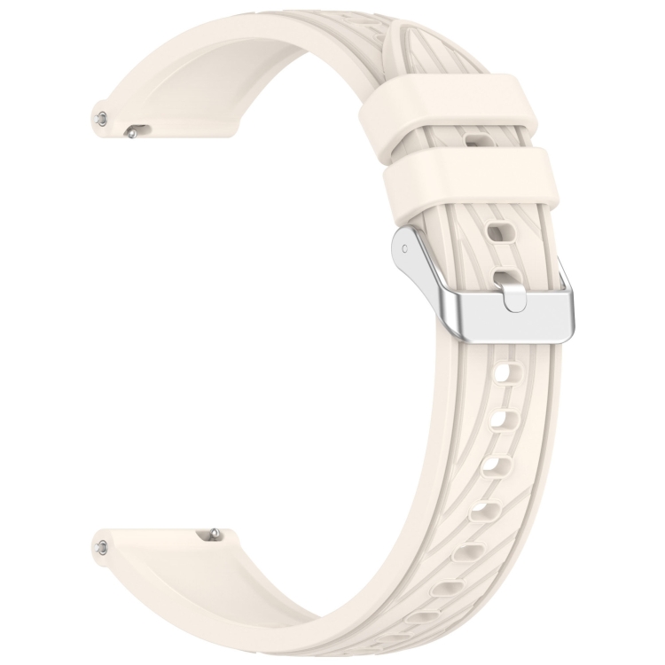 Řemínek Strip Pattern Wristband béžový pro Huawei Watch Ultimate (22mm) | Levné Kryty | Levné Kryty | Levné Kryty