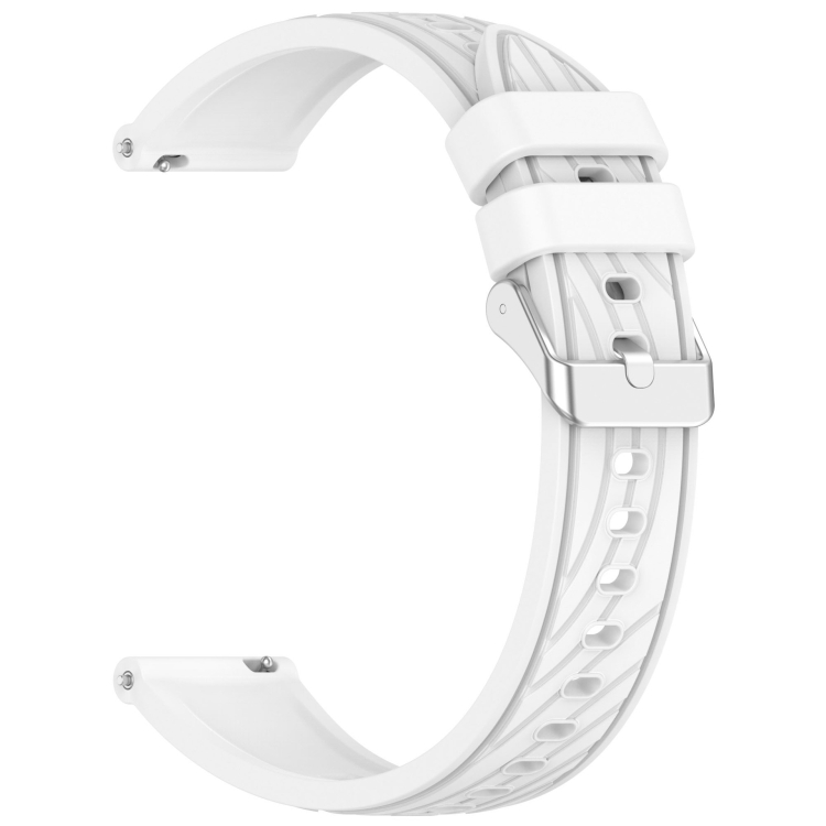 Řemínek Strip Pattern Wristband bílý pro Huawei Watch Ultimate (22mm) | Levné Kryty | Levné Kryty | Levné Kryty