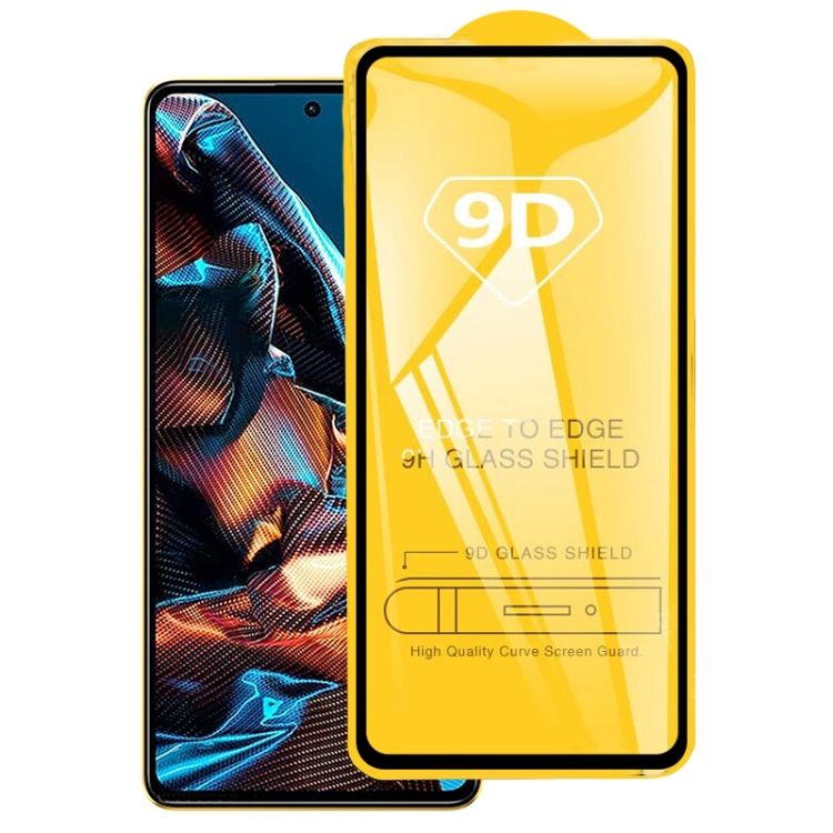 Tvrzené sklo celopovrchové černé – Xiaomi Poco X7 Pro | Levné Kryty | Levné Kryty | Levné Kryty