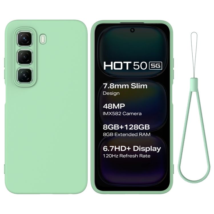 Zadní kryt Candy Case zelený – Infinix Hot 50 5G | Levné Kryty | Levné Kryty | Levné Kryty