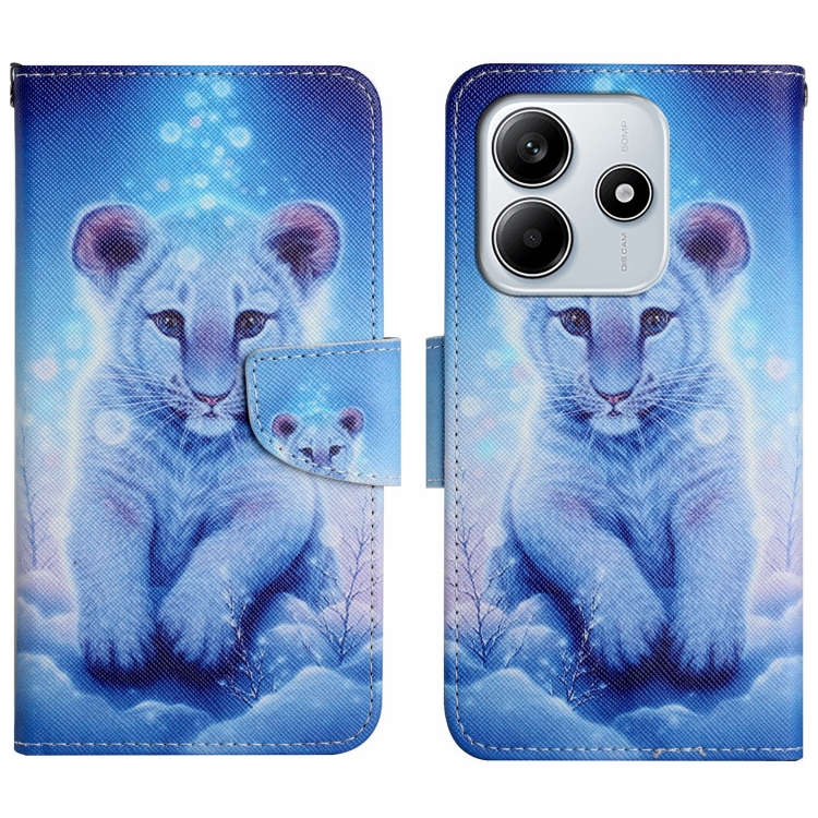 Knížkové pouzdro Trendy Cross case Leopard – Xiaomi Redmi Note 14 5G | Levné Kryty | Levné Kryty | Levné Kryty