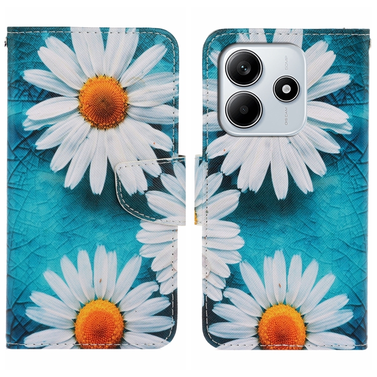 Knížkové pouzdro Trendy Cross case Sedmikráska – Xiaomi Redmi Note 14 5G | Levné Kryty | Levné Kryty | Levné Kryty