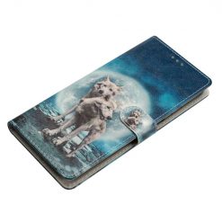 Knížkové pouzdro Trendy Cross case Vlky – Xiaomi Redmi Note 14 Pro+ 5G | Levné Kryty | Levné Kryty | Levné Kryty