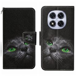 Knížkové pouzdro Trendy Cross case Zelenooká kočka – Xiaomi Redmi Note 14 Pro 5G | Levné Kryty | Levné Kryty | Levné Kryty