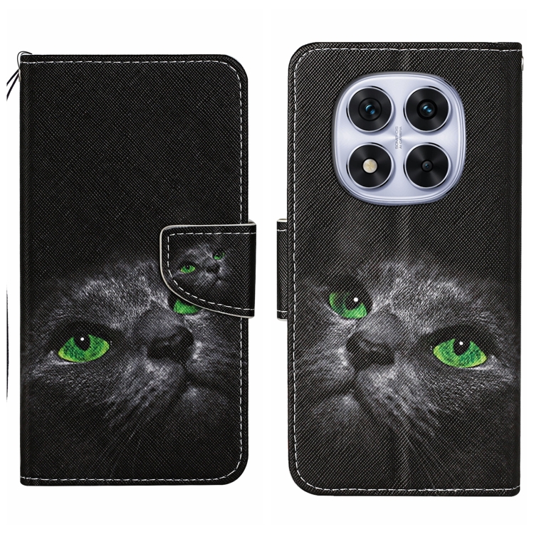 Knížkové pouzdro Trendy Cross case Zelenooká kočka – Xiaomi Redmi Note 14 Pro 5G | Levné Kryty | Levné Kryty | Levné Kryty