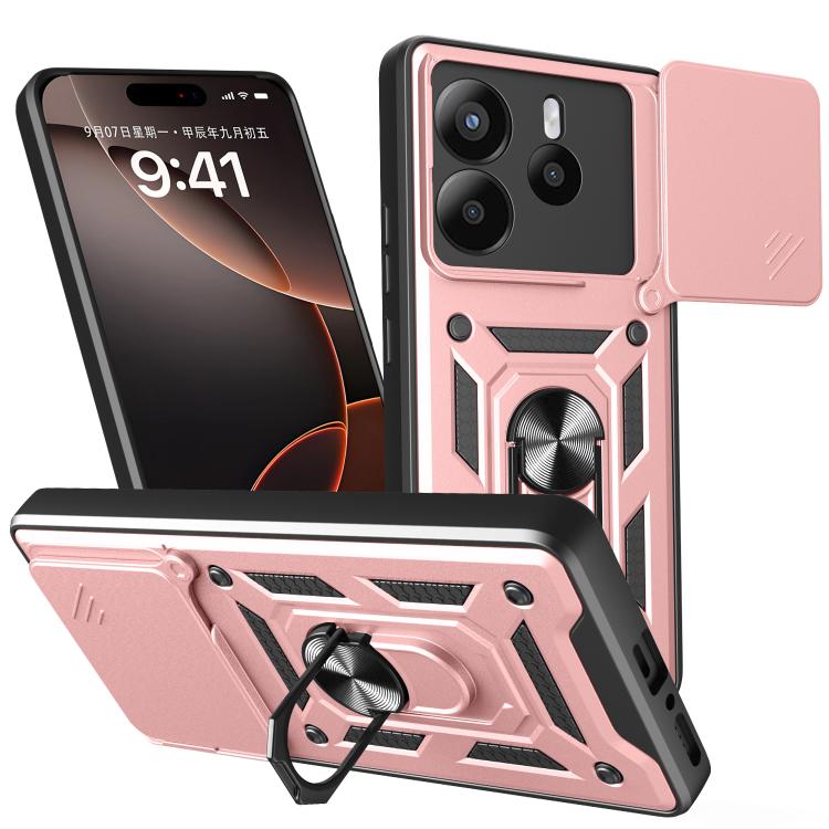 Odolný kryt CamCover Armor růžový – Xiaomi Redmi Note 14 5G | Levné Kryty | Levné Kryty | Levné Kryty