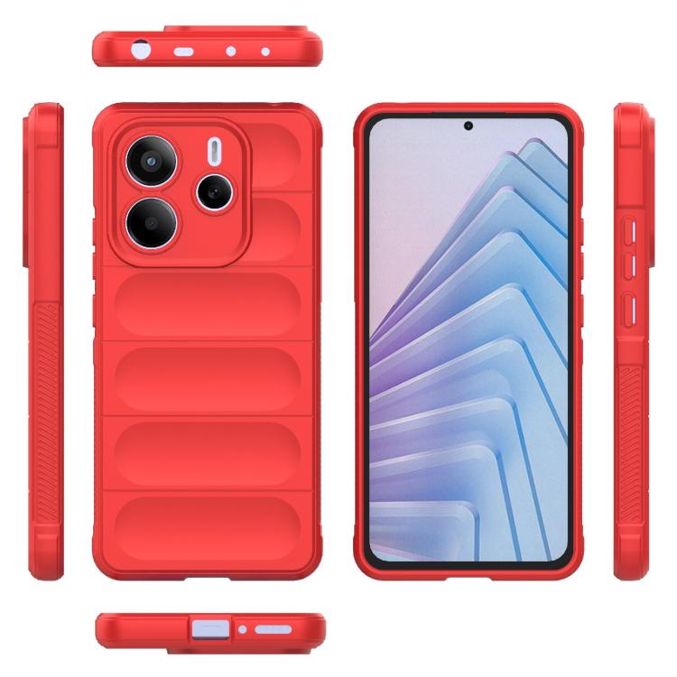 Odolný kryt Magic Shield červený – Xiaomi Redmi Note 14 5G | Levné Kryty | Levné Kryty | Levné Kryty
