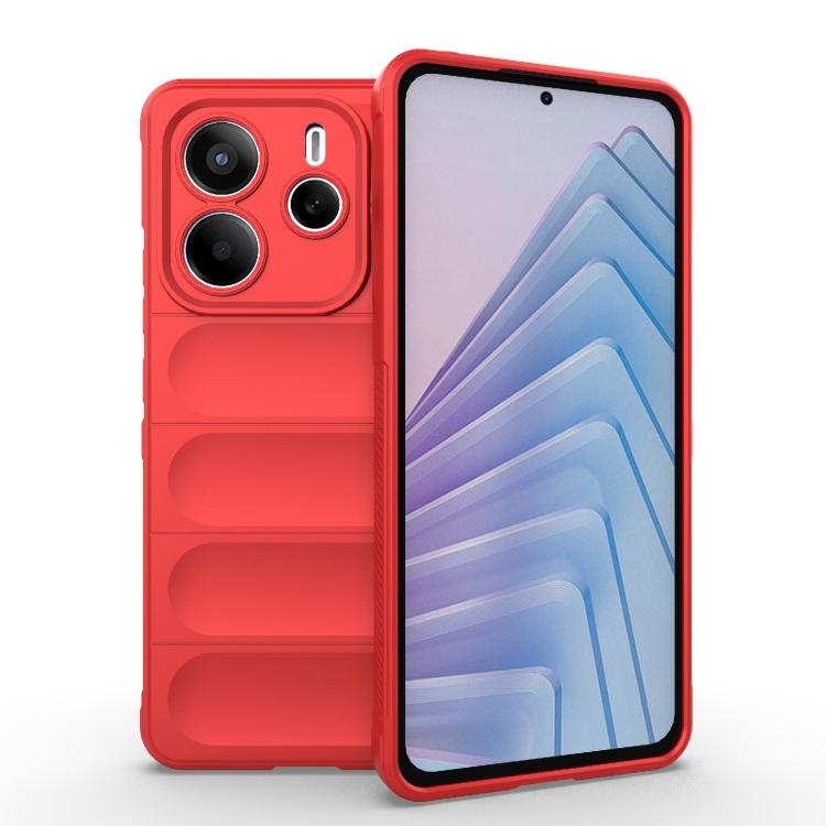 Odolný kryt Magic Shield červený – Xiaomi Redmi Note 14 5G | Levné Kryty | Levné Kryty | Levné Kryty
