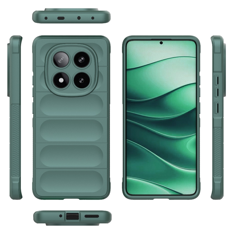 Odolný kryt Magic Shield zelený – Xiaomi Redmi Note 14 Pro 5G | Levné Kryty | Levné Kryty | Levné Kryty