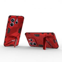 Odolný Kryt Punk armor case červený – Xiaomi Redmi Note 14 5G | Levné Kryty | Levné Kryty | Levné Kryty