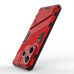 Odolný Kryt Punk armor case červený – Xiaomi Redmi Note 14 5G | Levné Kryty | Levné Kryty | Levné Kryty