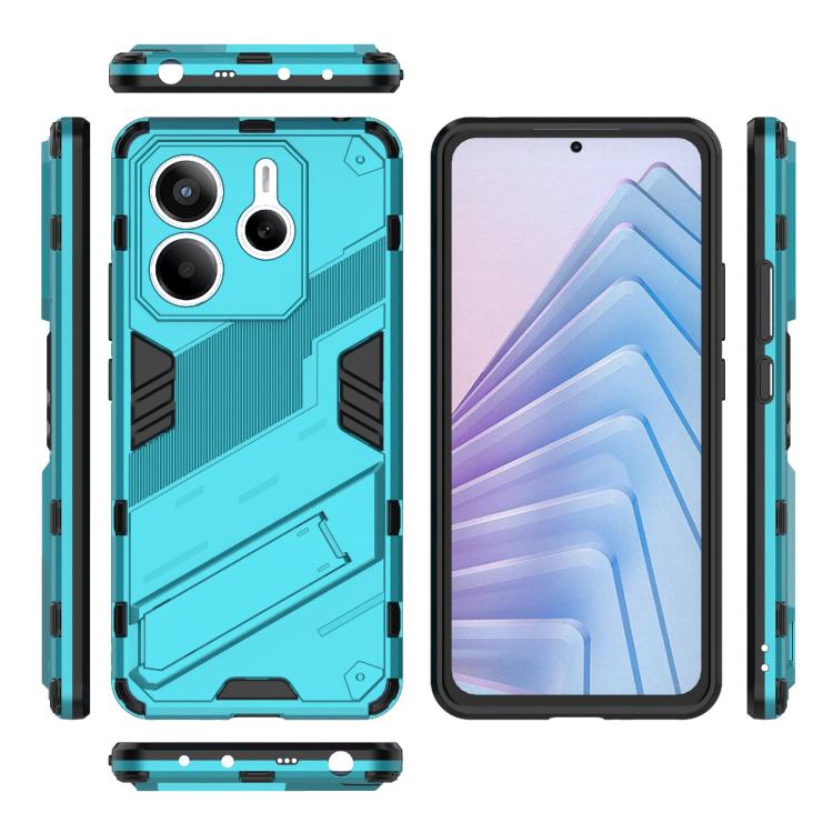 Odolný Kryt Punk armor case modrý – Xiaomi Redmi Note 14 5G | Levné Kryty | Levné Kryty | Levné Kryty