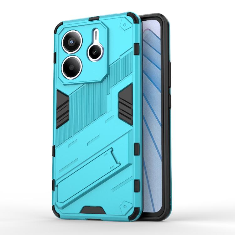 Odolný Kryt Punk armor case modrý – Xiaomi Redmi Note 14 5G | Levné Kryty | Levné Kryty | Levné Kryty