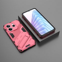 Odolný Kryt Punk armor case růžový – Xiaomi Redmi Note 14 5G | Levné Kryty | Levné Kryty | Levné Kryty