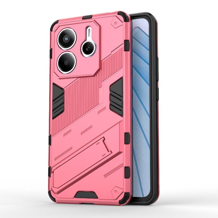 Odolný Kryt Punk armor case růžový – Xiaomi Redmi Note 14 5G | Levné Kryty | Levné Kryty | Levné Kryty