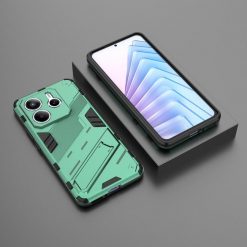 Odolný Kryt Punk armor case zelený – Xiaomi Redmi Note 14 5G | Levné Kryty | Levné Kryty | Levné Kryty