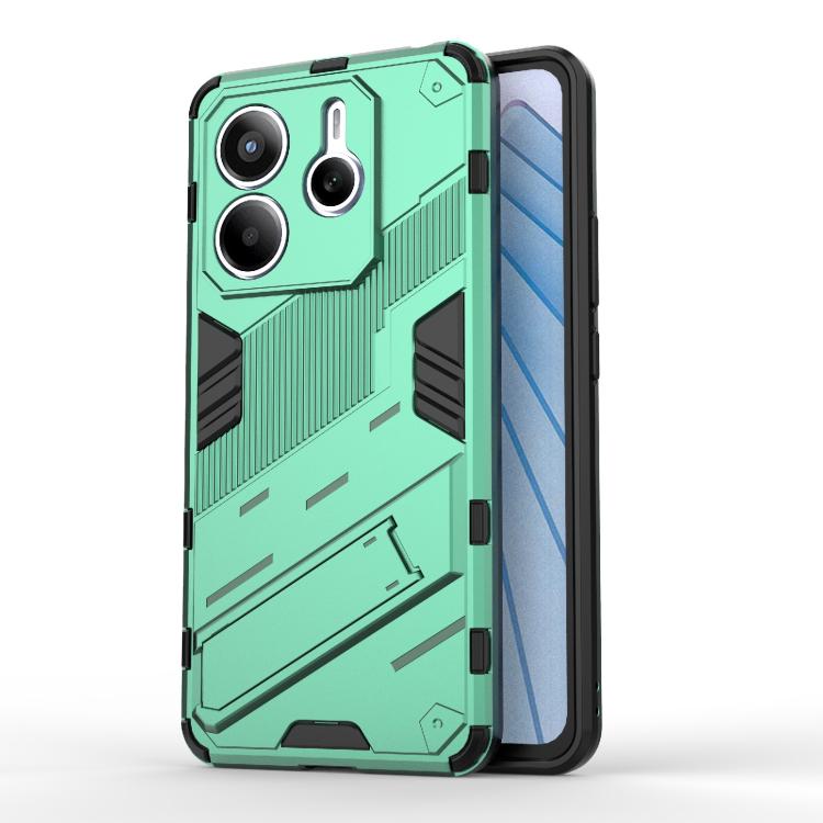 Odolný Kryt Punk armor case zelený – Xiaomi Redmi Note 14 5G | Levné Kryty | Levné Kryty | Levné Kryty