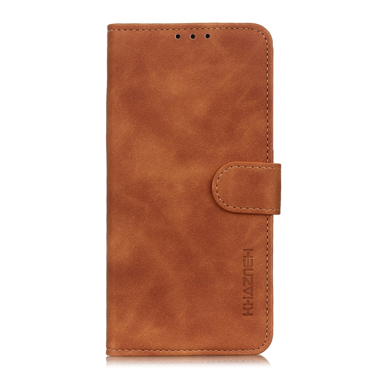 Peněženkové pouzdro Khazneh hnědé – Xiaomi Redmi Note 14 (4G) | Levné Kryty | Levné Kryty | Levné Kryty