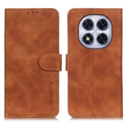 Peněženkové pouzdro Khazneh hnědé – Xiaomi Redmi Note 14 Pro (4G) | Levné Kryty | Levné Kryty | Levné Kryty