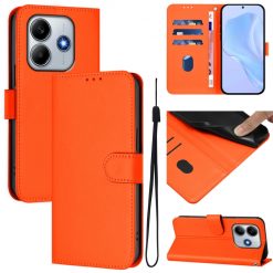 Alternative view of Peněženkové pouzdro Solid oranžové – Xiaomi Redmi Note 14 5G
