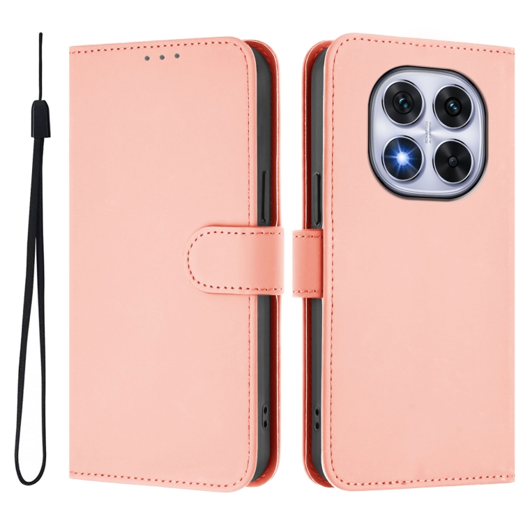 Peněženkové pouzdro Solid růžové – Xiaomi Redmi Note 14 Pro 5G | Levné Kryty | Levné Kryty | Levné Kryty