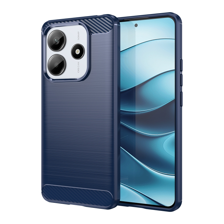 Zadní kryt Carbon modrý – Xiaomi Redmi Note 14 5G | Levné Kryty | Levné Kryty | Levné Kryty