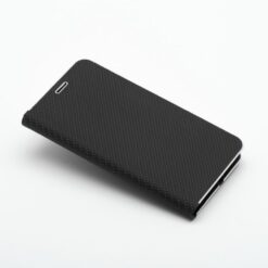 Knížkové pouzdro Luna Carbon černé – Samsung Galaxy A26 | Levné Kryty | Levné Kryty | Levné Kryty