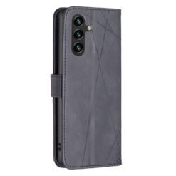 Knížkové pouzdro Rhombus černé – Samsung Galaxy A26 | Levné Kryty | Levné Kryty | Levné Kryty