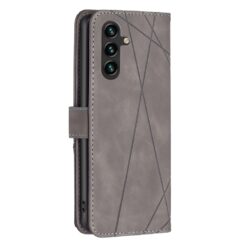 Alternative view of Knížkové pouzdro Rhombus šedé – Samsung Galaxy A36