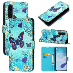 Knížkové pouzdro Trendy Cross case Motyl – Samsung Galaxy A56 | Levné Kryty | Levné Kryty | Levné Kryty