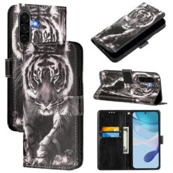 Knížkové pouzdro Trendy Cross case Tygr – Samsung Galaxy A56 | Levné Kryty | Levné Kryty | Levné Kryty