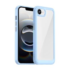 Ochranný kryt Colorful Acrylic case modrý – Apple iPhone 16e / 17e
