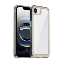 Ochranný kryt Colorful Acrylic case transparentno-šedý – Apple iPhone 16e / 17e