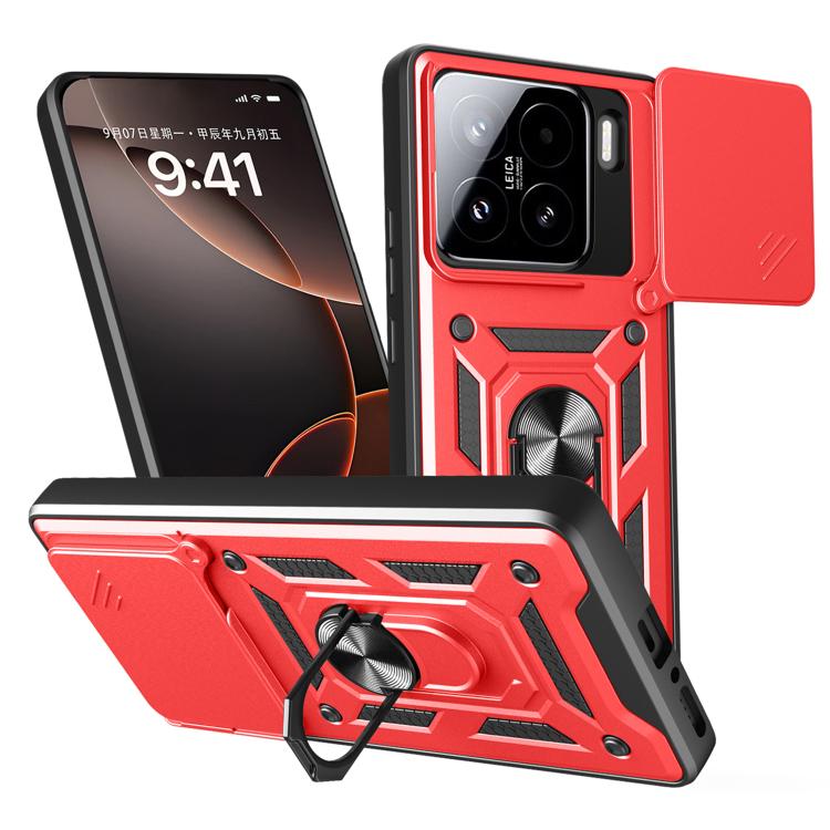 Odolný kryt CamCover Armor červený – Xiaomi 15 | Levné Kryty | Levné Kryty | Levné Kryty
