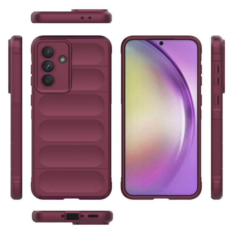 Odolný kryt Magic Shield bordový – Samsung Galaxy A56 | Levné Kryty | Levné Kryty | Levné Kryty