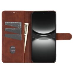 Peněženkové pouzdro AZNS Skin Feel hnědé – Huawei Nova 13 | Levné Kryty | Levné Kryty | Levné Kryty