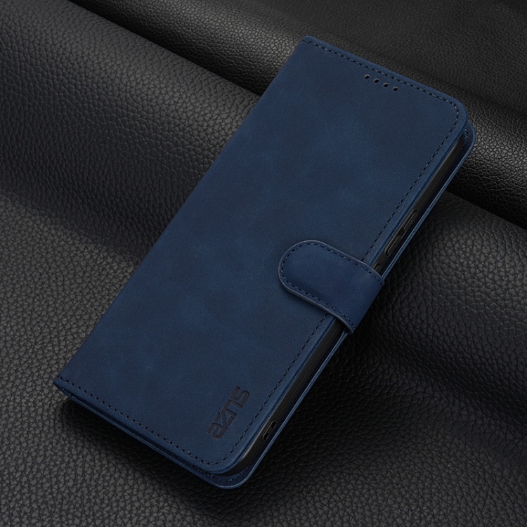 Peněženkové pouzdro AZNS Skin Feel modré – Huawei Nova 13 | Levné Kryty | Levné Kryty | Levné Kryty