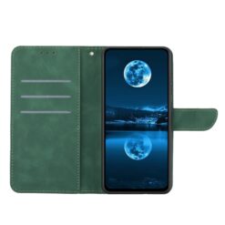 Peněženkové pouzdro Embossing Pattern Stitchy case zelené – Apple iPhone 16e / 17e | Levné Kryty | Levné Kryty | Levné Kryty
