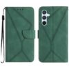 Peněženkové pouzdro Embossing Pattern Stitchy case černé – Samsung Galaxy A56 | Levné Kryty | Levné Kryty | Levné Kryty