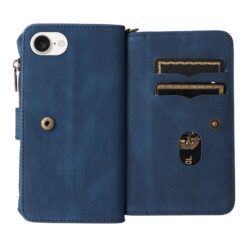 Peněženkové pouzdro Multi case modré – Apple iPhone 16e / 17e | Levné Kryty | Levné Kryty | Levné Kryty