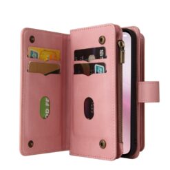 Peněženkové pouzdro Multi case růžové – Apple iPhone 16e / 17e | Levné Kryty | Levné Kryty | Levné Kryty