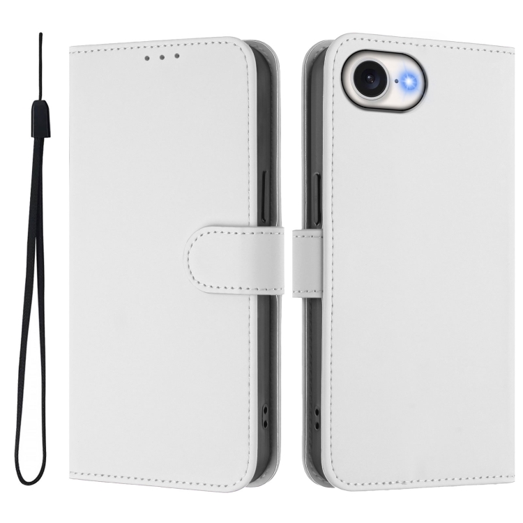 Peněženkové pouzdro Solid bílé – Apple iPhone 16e / 17e | Levné Kryty | Levné Kryty | Levné Kryty